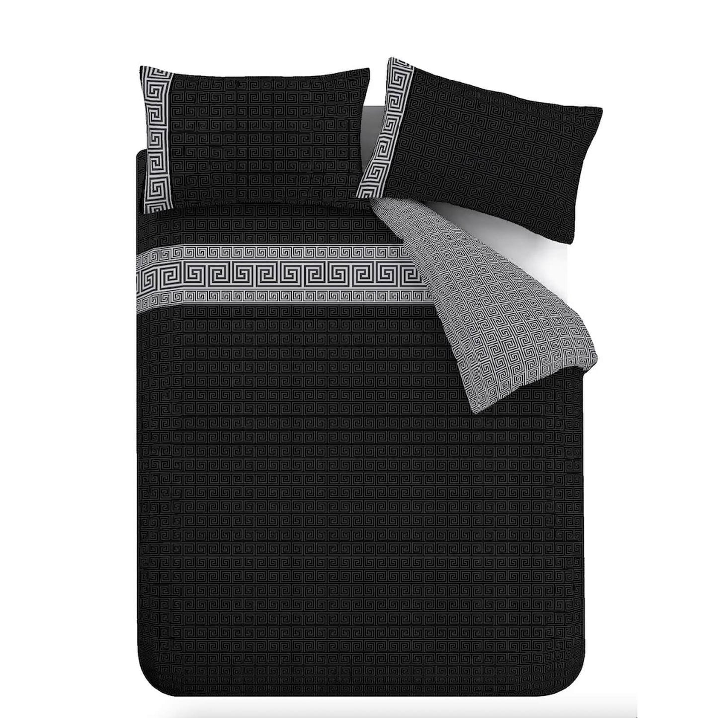 Artemis Black Duvet Cover Set