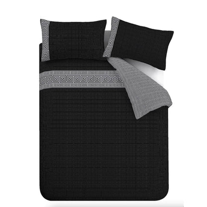 Artemis Black Duvet Cover Set