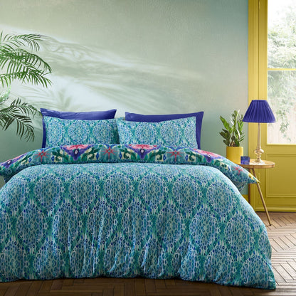 Matthew Williamson Ikat Blue Duvet Cover Set