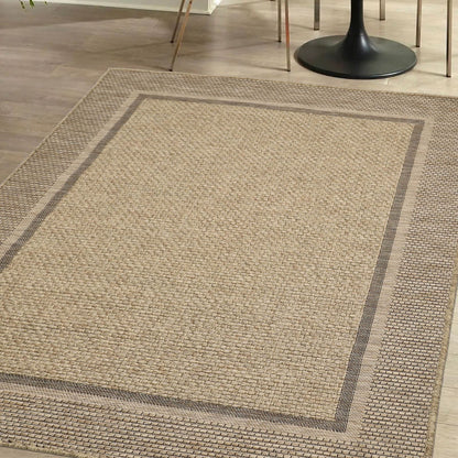 Summer Border Latte Rug