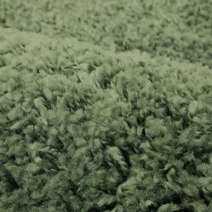 Jazz Shaggy Sage Plain Rug