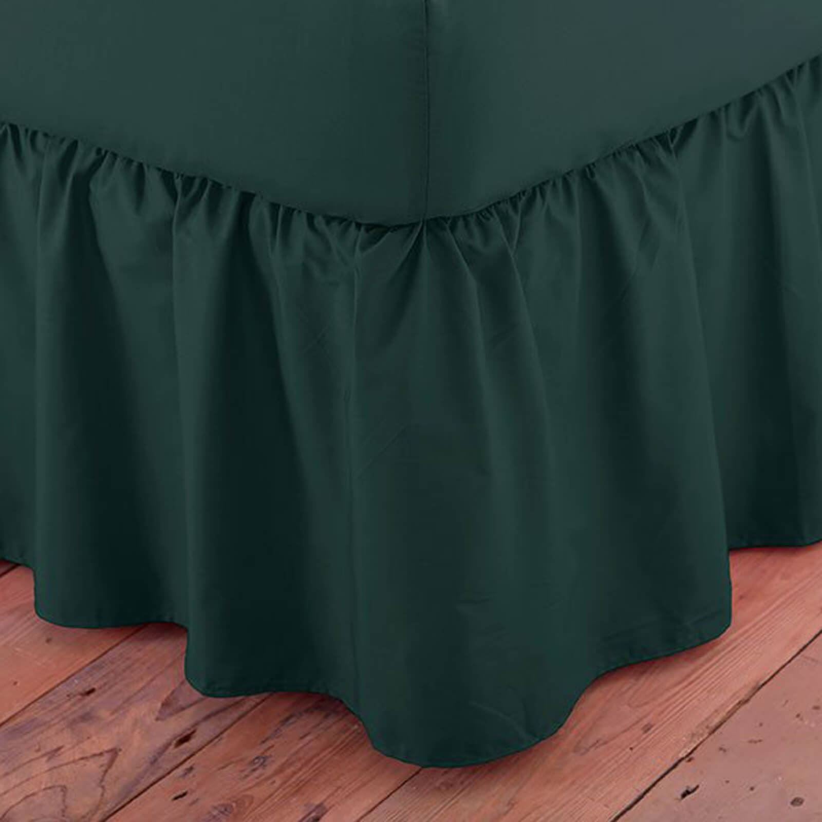 Poetry Bottle Green Platform Valance