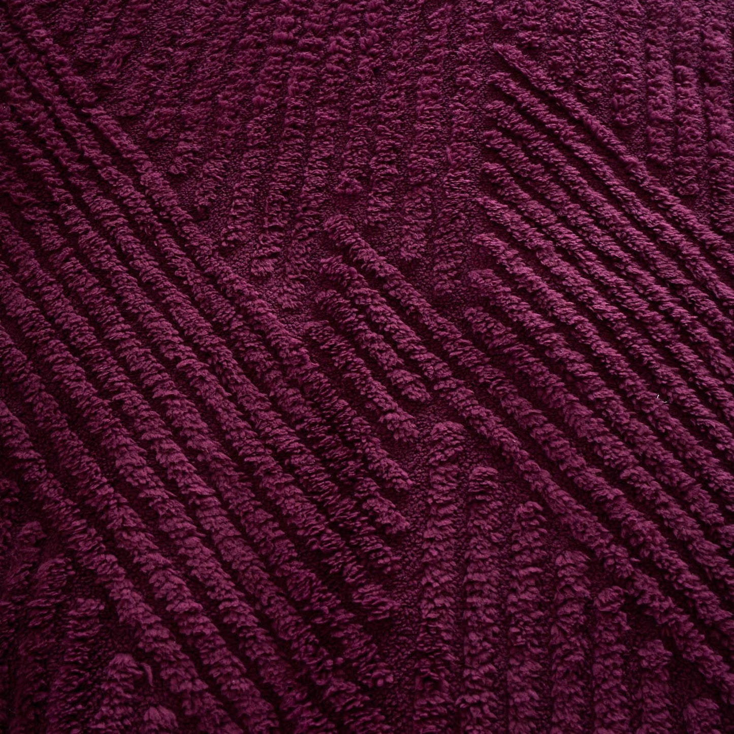 Catherine Lansfield Heat Buddy Cosy Super Thermal Blanket Bedspread Plum - 220x230cm