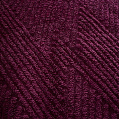 Catherine Lansfield Heat Buddy Cosy Super Thermal Blanket Bedspread Plum - 220x230cm