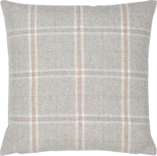 Wool Check Spice Filled Cushion
