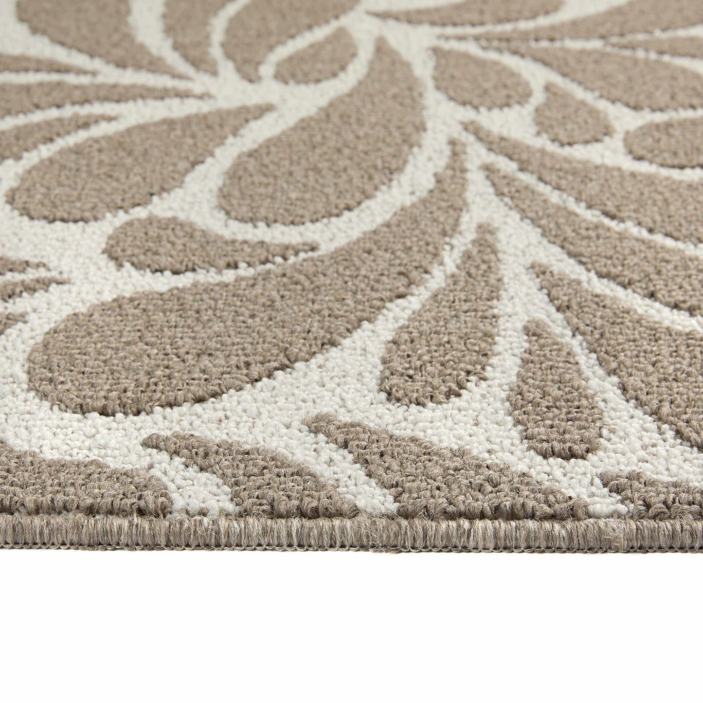 My Mat Sculptured Patterned Raindrop Rug