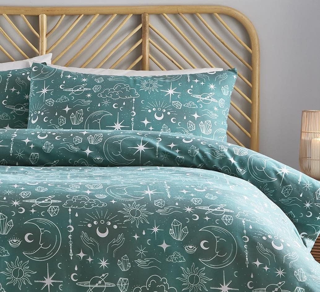 Celestial Green Duvet Set