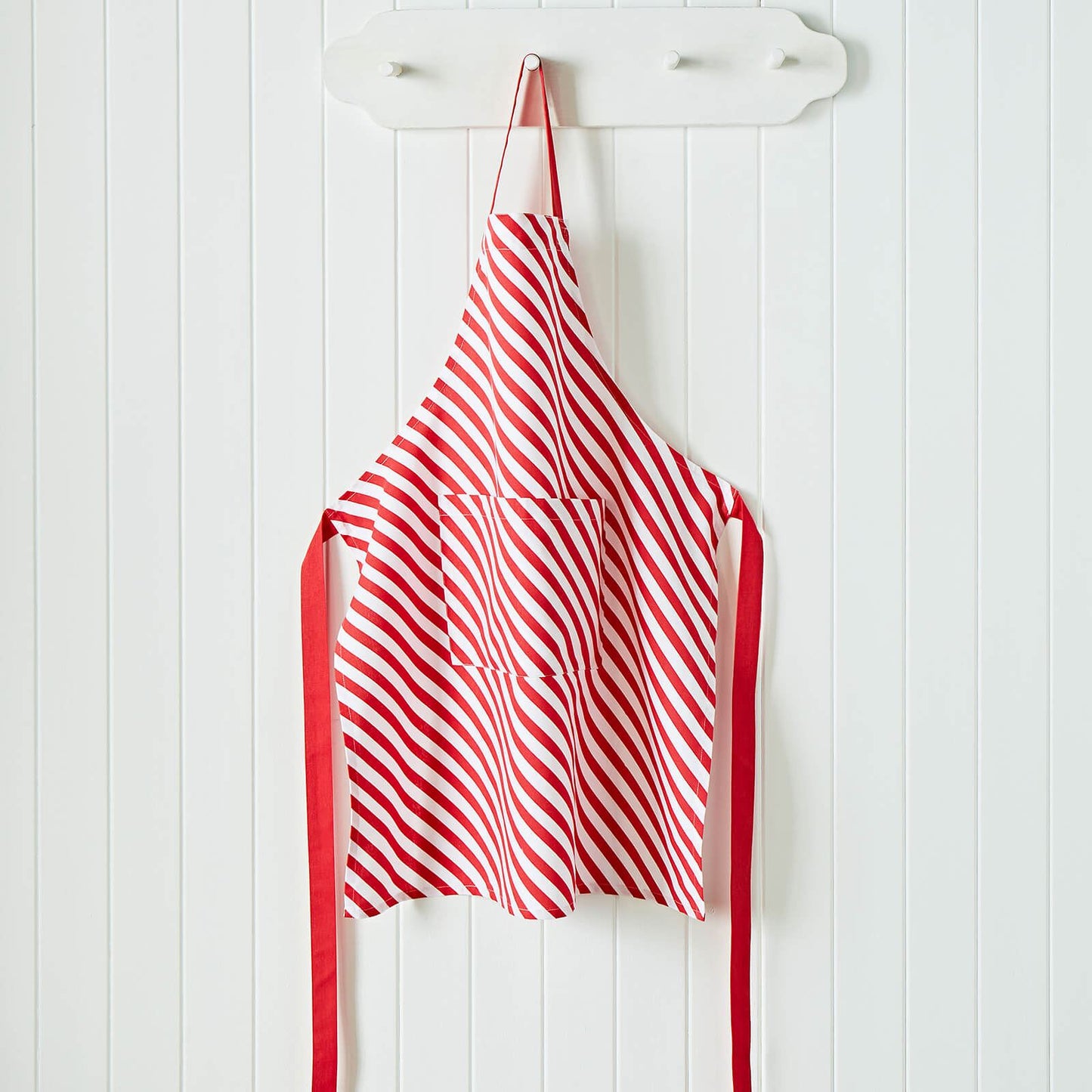 Christmas Candy Cane Red Apron