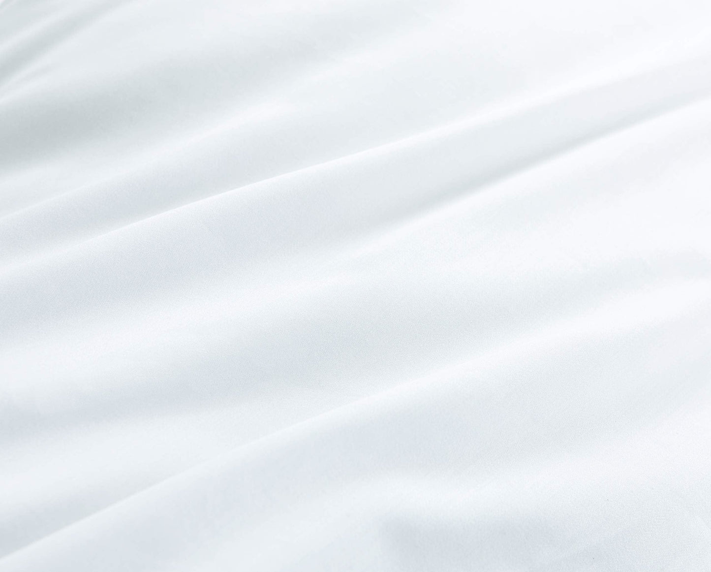 400TC Cotton Sateen White Duvet Set