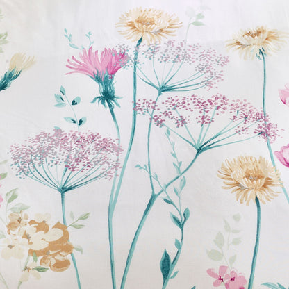 Catherine Lansfield Meadowsweet Floral Bright Duvet Cover Set