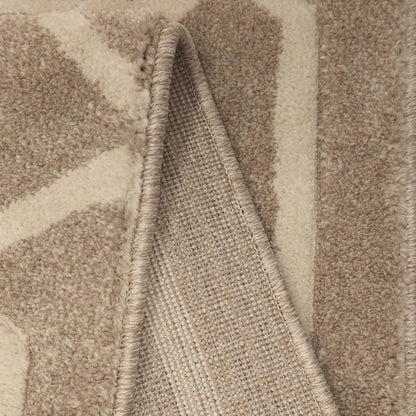Newport Natural Lattice Rug