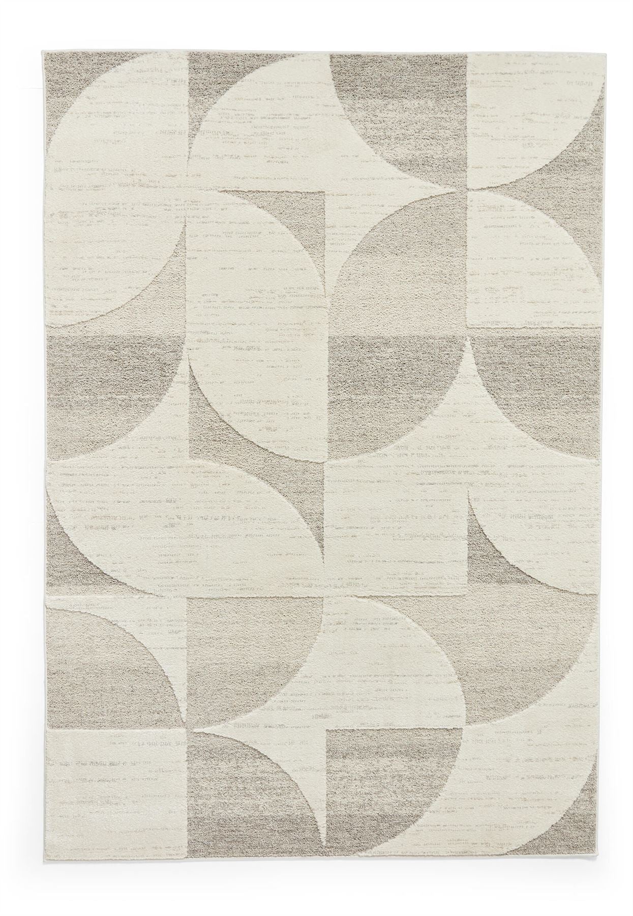 Elio 66747 Beige Modern Abstract Rug