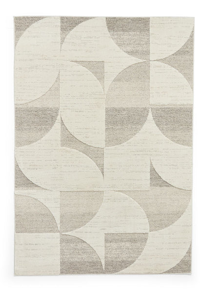 Elio 66747 Beige Modern Abstract Rug