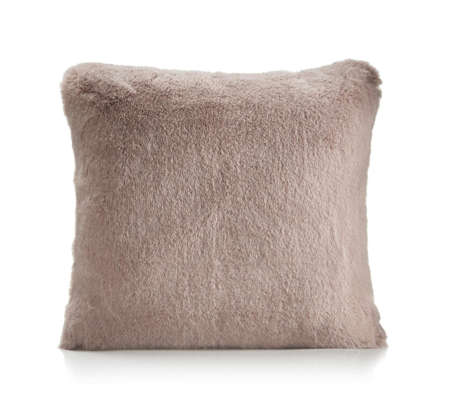 Faux Rabbit Fur Blush Cushion Cover