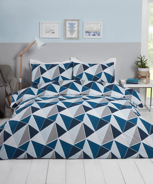 Leo Navy Duvet Set