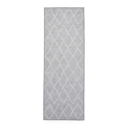Coral H1060 Light grey Berber Washable Rug