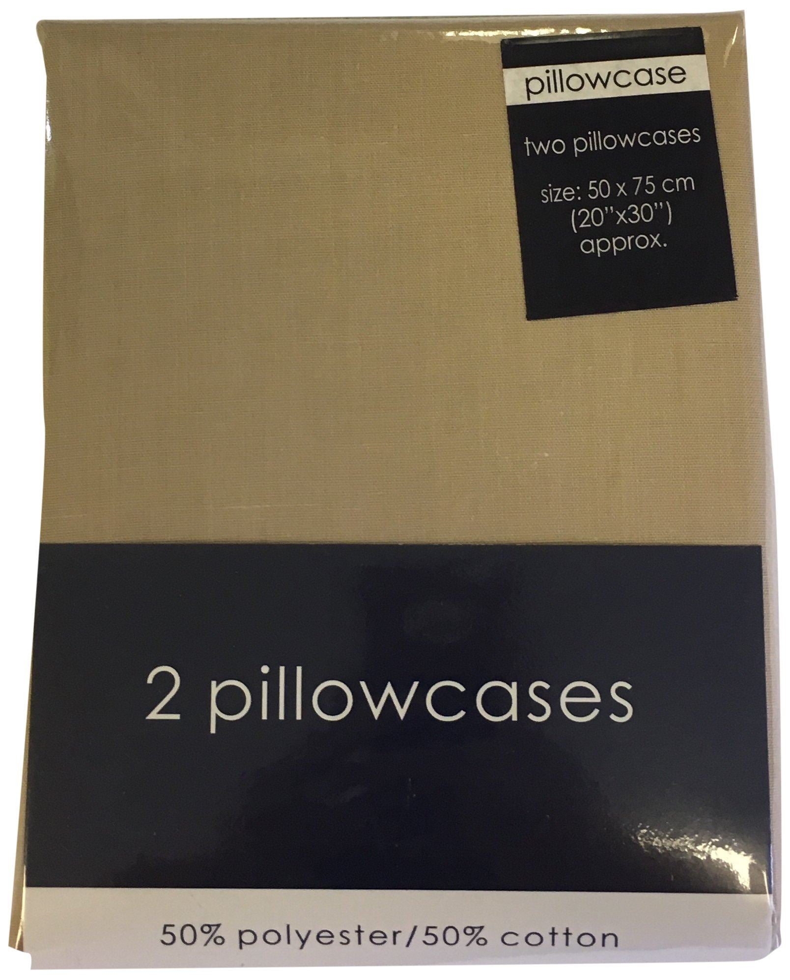 56P Natural Housewife Pillowcase Pair