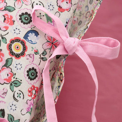 Cath Kidston Pearly Queen Ditsy Reversible Cotton Bedding Duvet Cover Set Pink