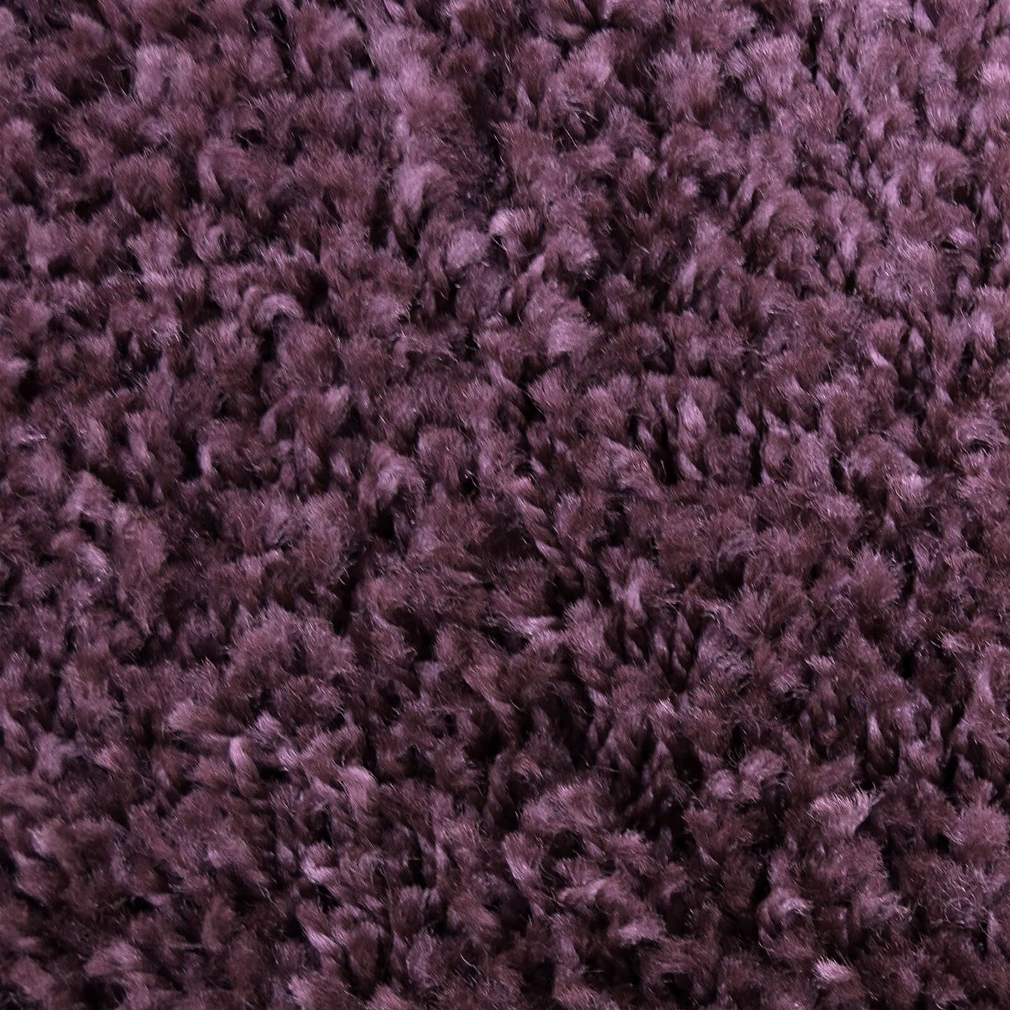 Jazz Shaggy Plum Plain Rug