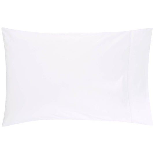 1000TC Cotton Sateen Snow Tailored Pillowcase Pair