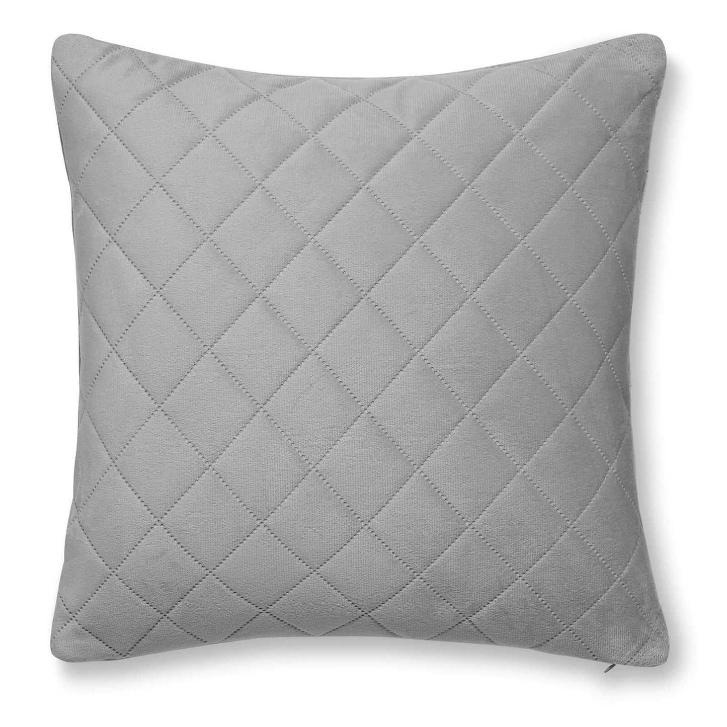 So Soft Luxe Velvet Silver Cushion Cover