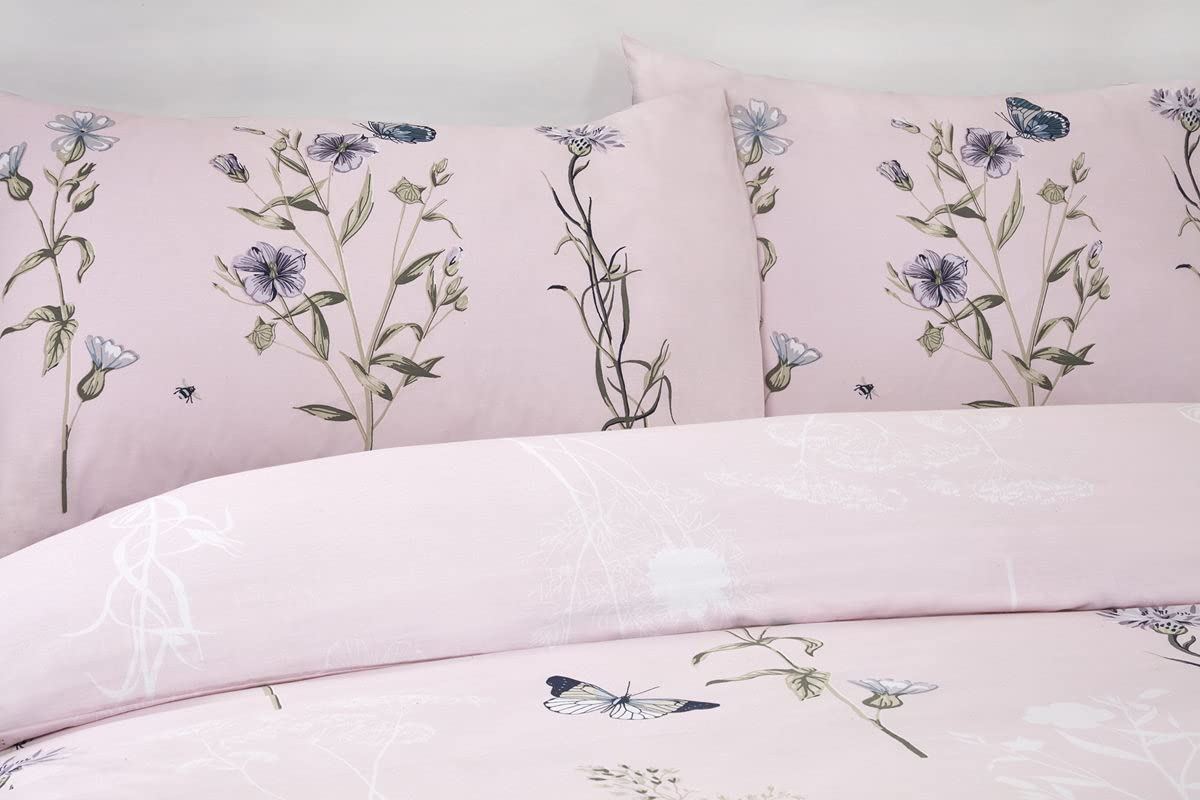 Laura Blush Duvet Set