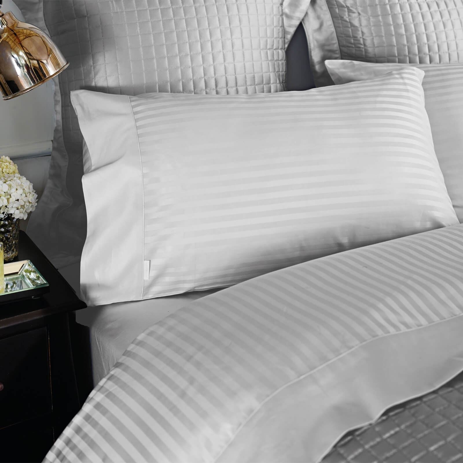 Millennia Silver Pillowcase Pair