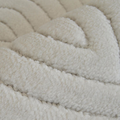 Malmo Tear Drop White Rug