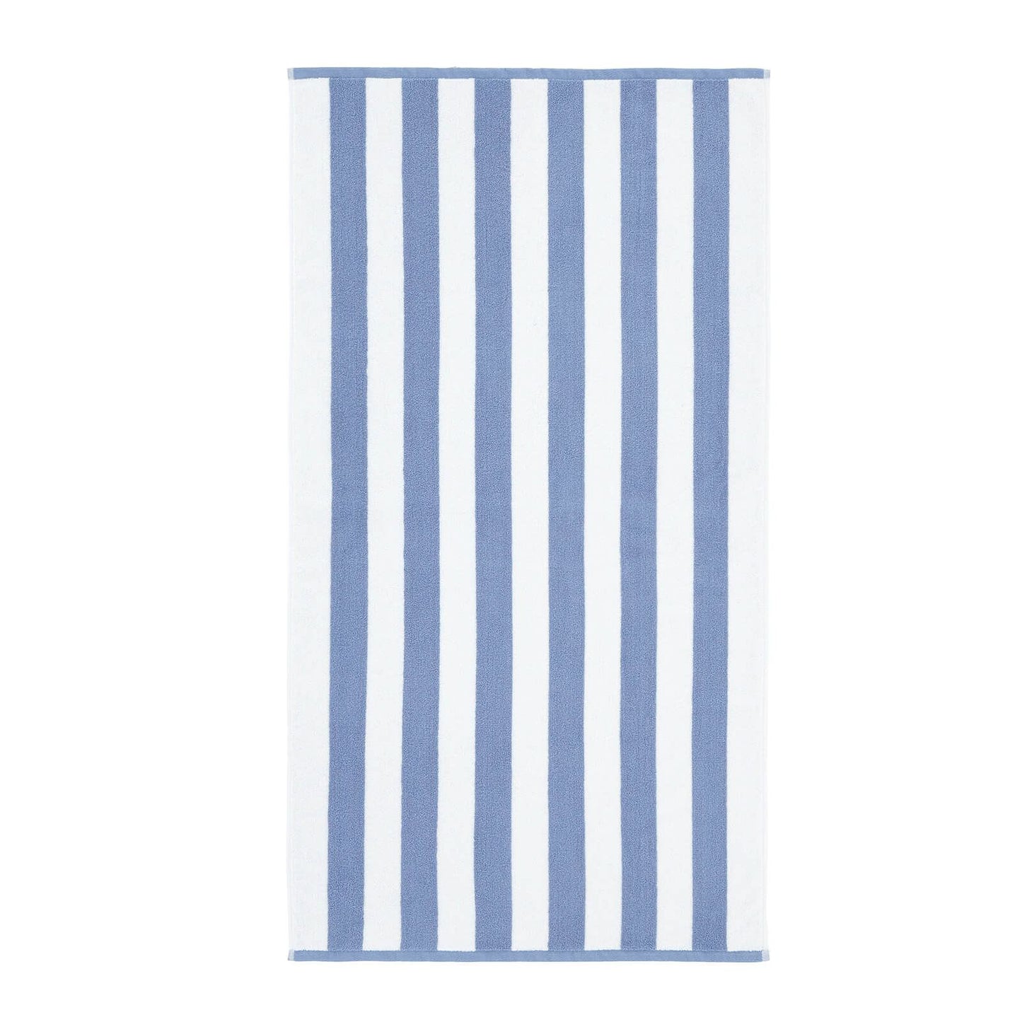 Reversible Stripe Jacquard Blue Hand Towel - 50x85 cm