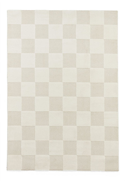 Elio 69924 Cream Modern Geometric Rug