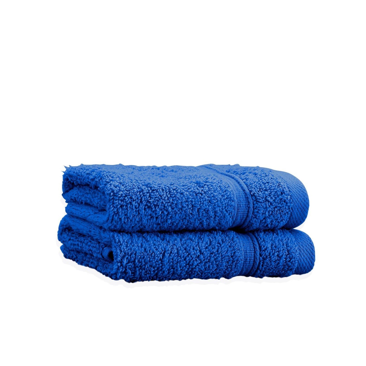 Catherine Lansfield Zero Twist Cobalt Blue Towel and Sheet