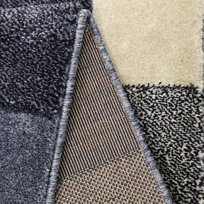 Newport Blocks Blue Blocks Rug