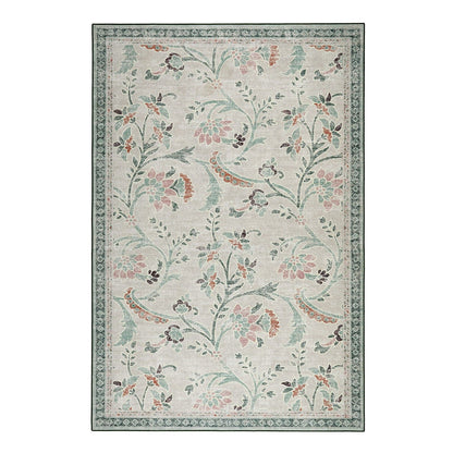 Hug Rug Eco-Washable English Floral Rug