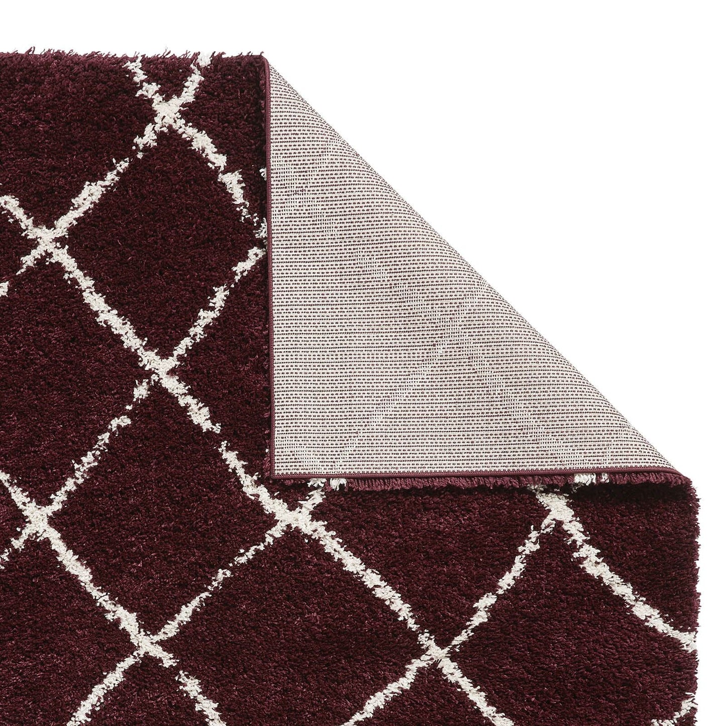 Scandi Berber G257 Red/Cream Modern Rug