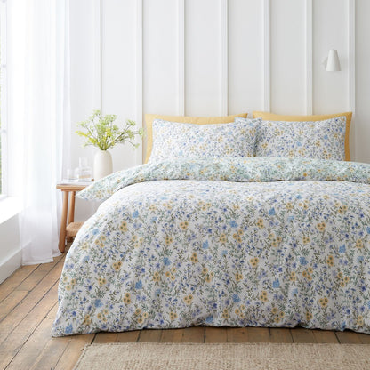 Bianca Ditsy Floral Green Duvet Cover Set