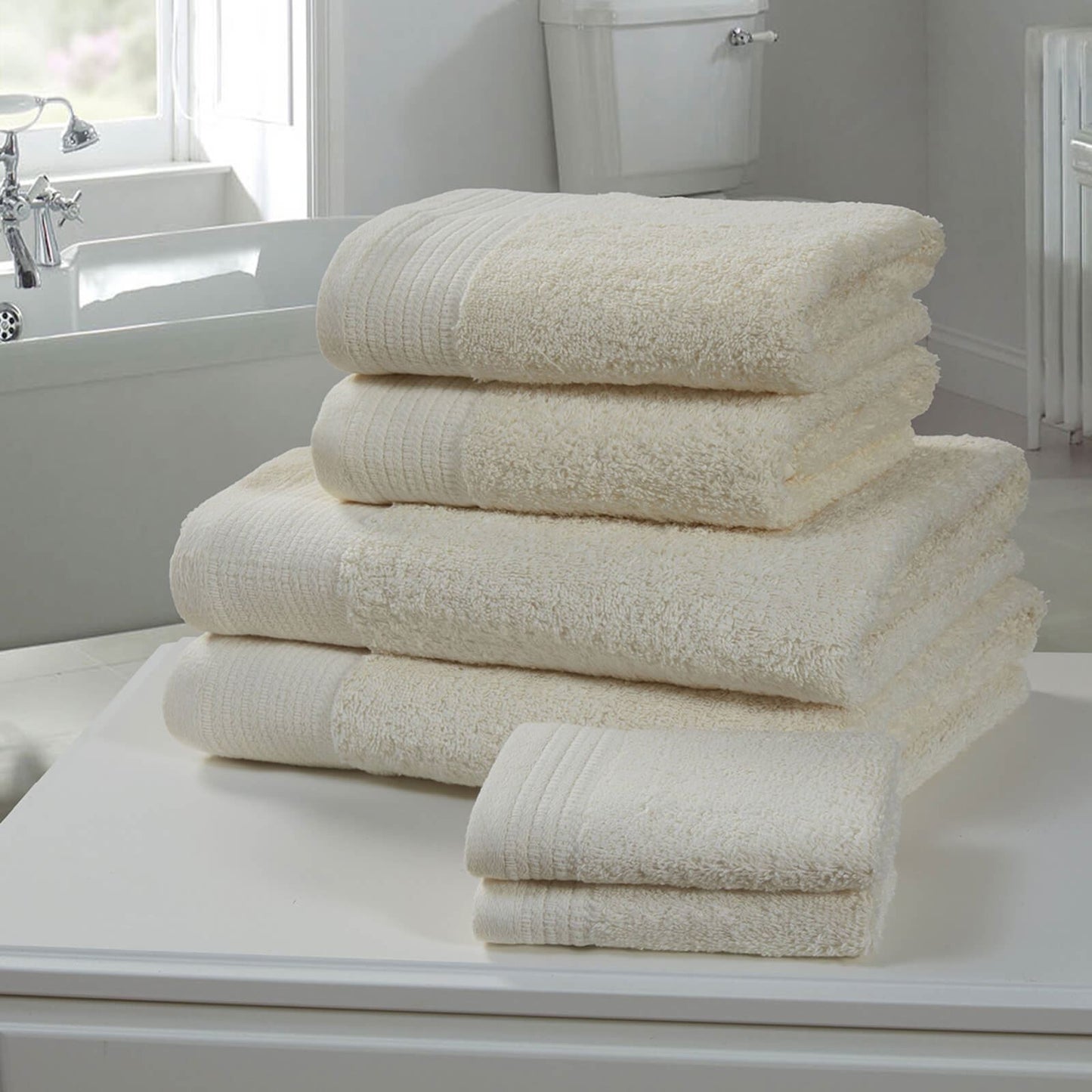 Chatsworth Cream Face Towel