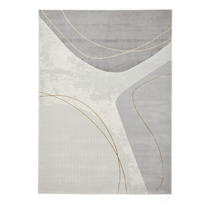 Apollo E9974 Grey/Gold Modern Abstract Rug