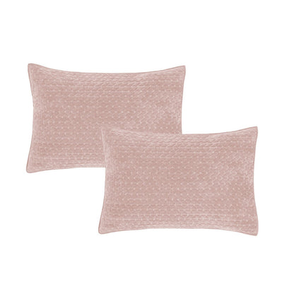 Bianca Attica Velvet Pink Pair with envelope closure - Pillow Sham