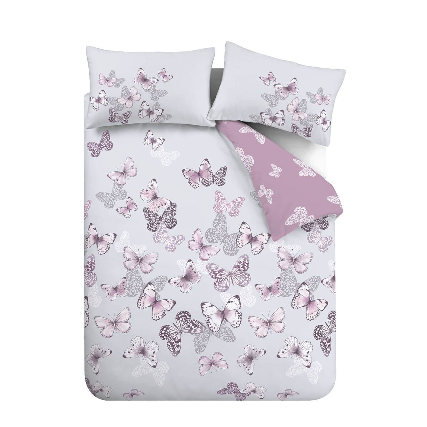 Scatter Butterfly Heather Duvet Set