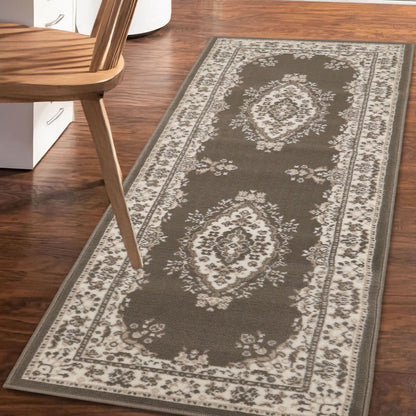 Maestro Taupe Traditional Rug