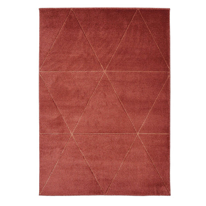 Newport Capleton Red Plain Rug