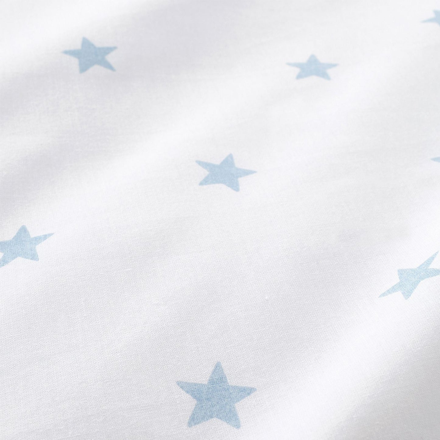 Bianca Mini Star & Stripes Blue Fitted Sheet