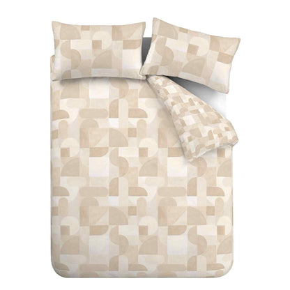 Sloane Geo Natural Duvet Cover Set