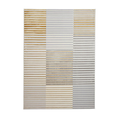 Apollo 2681 Grey/Gold Modern Rug