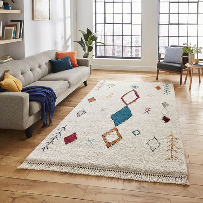 Boho A859 Multi Modern Rug