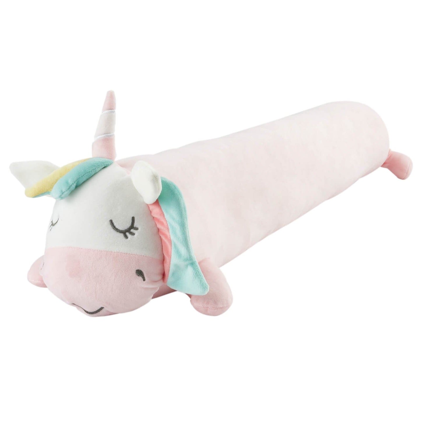 Cuddle Friends Unicorn 90x15cm Large 3D Cushion Pink
