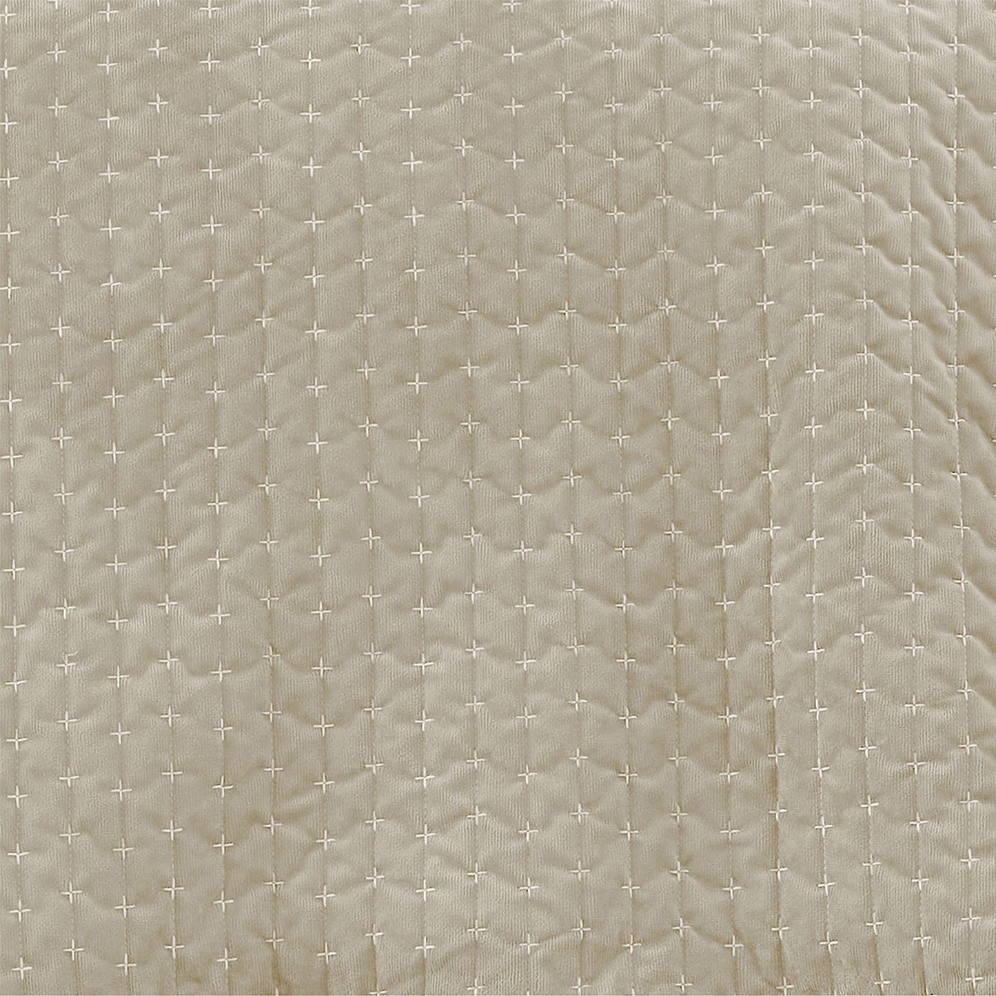 Bianca Attica Velvet Natural Bedspread - 240x260cm