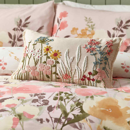 Countryside Floral Natural Cushion