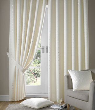 Madison Cream Pencil Pleat Curtains