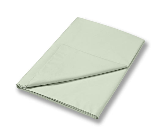 800 TC Cotton Sateen Green Flat Sheet